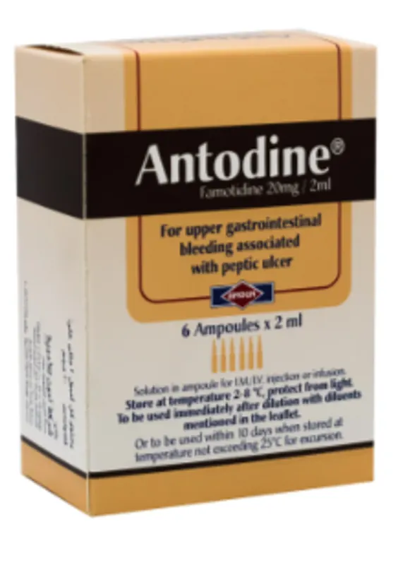ANTODINE 20MG/2ML 6 I.M./I.V. AMPS.