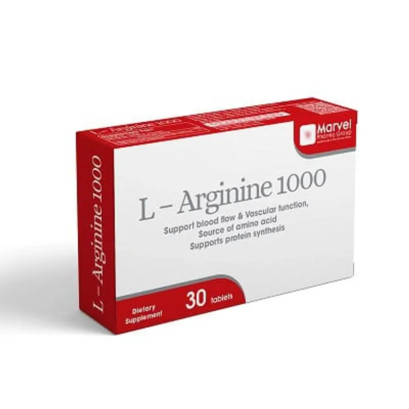 ال ارجينين 1000 مجم 30 قرص 